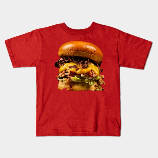 fastfood Kids T-Shirt by Rod Style